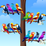 bird sort android application logo